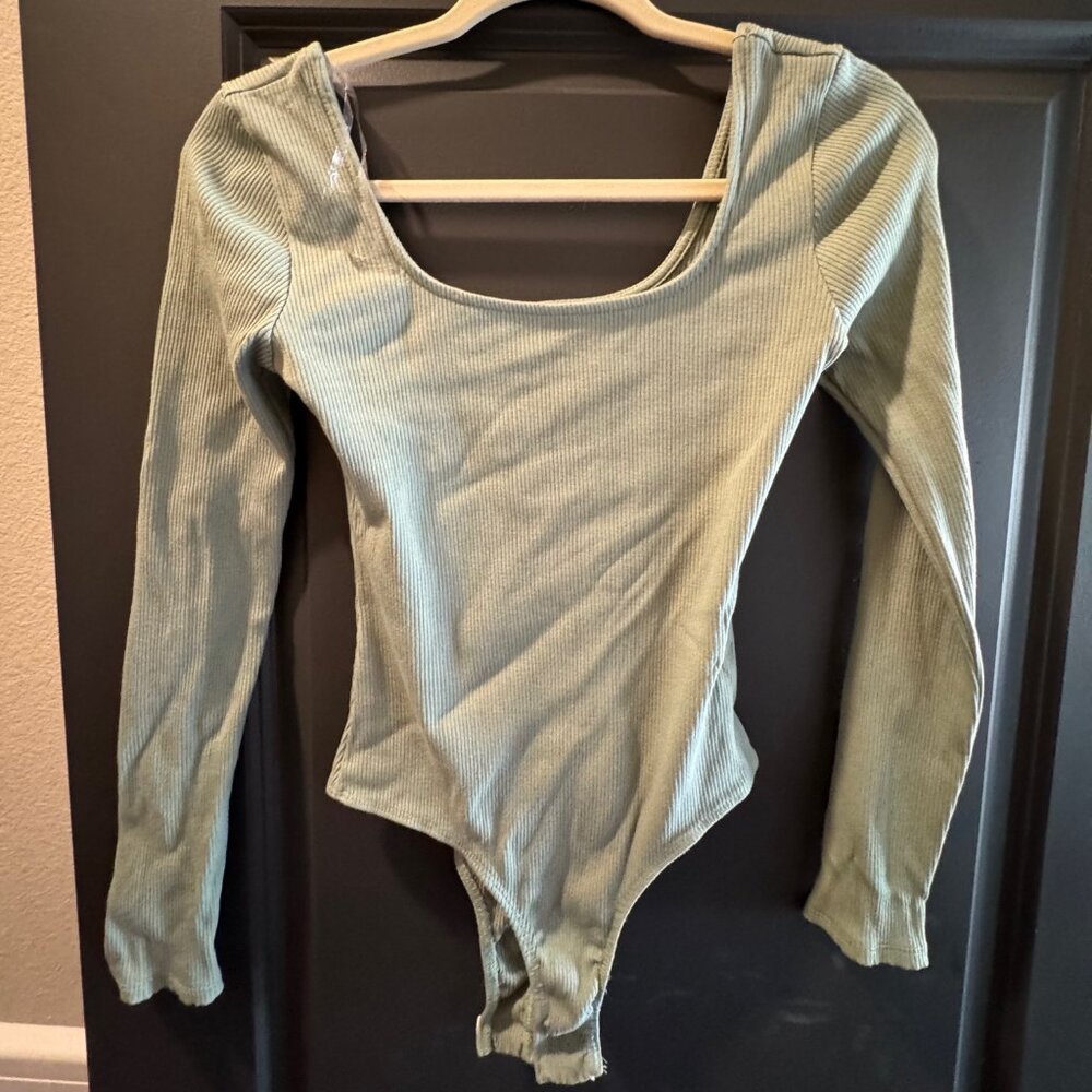 Altar'd State Green Bodysuit